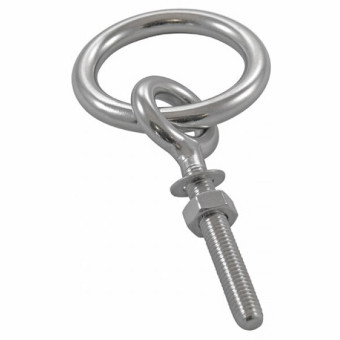 Рекомендуем купить Рым-болт ART 8228 М6 с кольцом 6х35, нерж. сталь А2