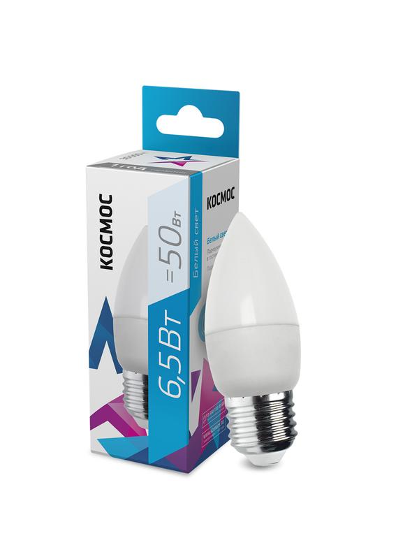 Рекомендуем купить Лампа светодиодная CN 6.5Вт 220В E27 4500К Космос LkecLED6.5wCNE2745