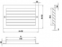 Купить решетки вентиляционные р-н оптом | ПРОТОРГ