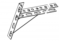 Купить кронштейн т-образный 800 оптом | ПРОТОРГ