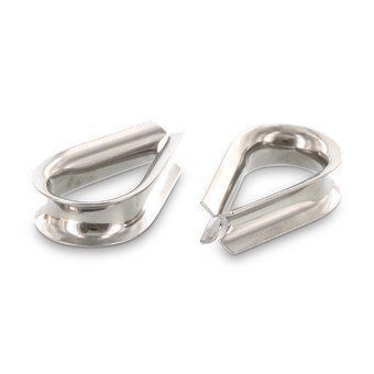 Рекомендуем купить Коуш ART 9073 (DIN 6899) для троса Ø12мм, нерж. сталь А4