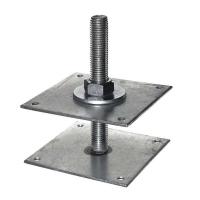 Купить анкер регулировочный по высоте arh 150x150x4мм м20, h=200, оц. сталь оптом | ПРОТОРГ