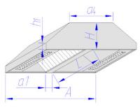 Купить зонт приточно-вытяжной островной тип 2 оптом | ПРОТОРГ