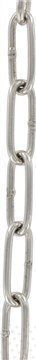 Цепь длиннозвенная DIN 763 13х82, нерж. сталь A4 - №3