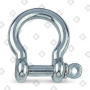 Скоба такелажная омегообразная ART 8260 Ø8 мм, нерж. сталь А4
