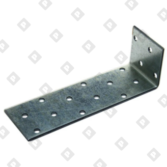 Уголок крепежный анкерный KUL 40x120x40x1.5 мм, оц. сталь - №1