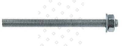 Шпилька Fischer FIS GS M12x120 K NV, оцинкованная сталь, упаковка блистер 4 шт - №3