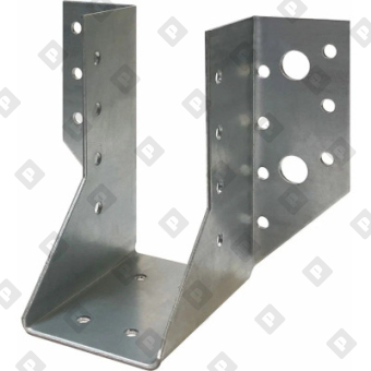 Опора бруса раскрытая OBR R 40x145x76x2 мм, оц. сталь - №1