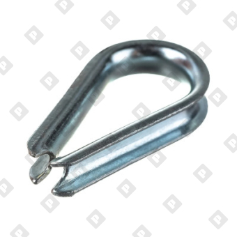 Коуш DIN 6899 для троса Ø34мм - №1