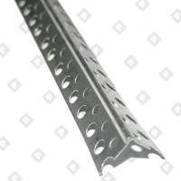 Уголок перфорированный PL 20x20x3000x0.4 мм, оц. сталь - №1