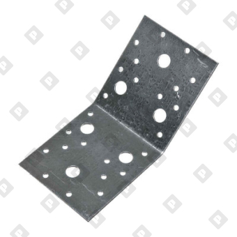 Крепежный уголок под 135 градусов KUS 90x90x65x2 мм, оц. сталь - №1