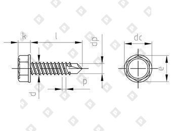 ISO 15480 AISI 410 3,9X25 - №5