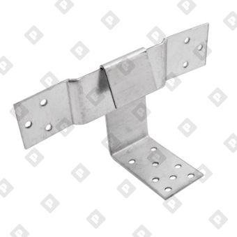 Скользящая опора KUCIS 160x90x40x2 для стропил, оц. сталь - №1