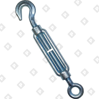 Талреп DIN 1480 М12 крюк-кольцо, оц. сталь - №3