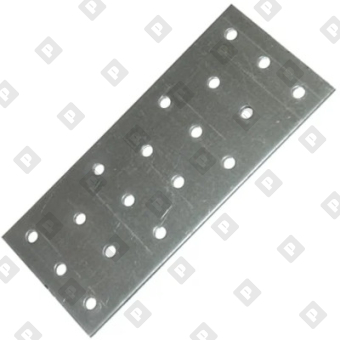 Пластина соединительная PS 50x100x1.5 мм, оц. сталь - №1
