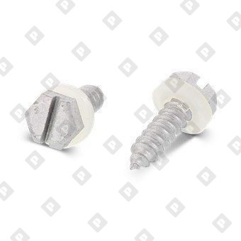 DIN 7976 A2 C 4,8X16 SZ, polyamide-washer 10 мм - №1