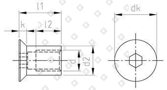 Art. 9062 AISI 303 M 16X25 - №4