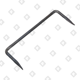 Скоба строительная d=10 мм, 250х70 мм - №1