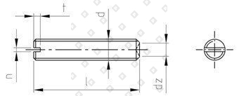 DIN 438 AISI 303 M 4X6 - №4
