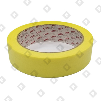 Лента малярная LUXTAPE 0,030х25 м жёлтая - №1