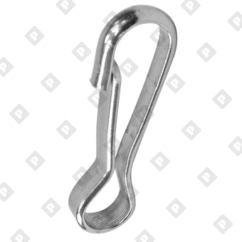 Карабин пружинный симплекс ART 814387 60 мм, нерж. сталь A2 - №1