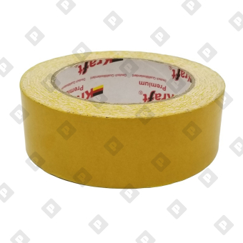 Скотч двусторонний 38 мм ткань (25 м) - №1