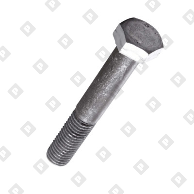 Болт ГОСТ Р ИСО 4014 M12x45 с шестигранной головкой и неполной резьбой, кл. пр. 8.8, оц. сталь - №3