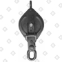 Блок одинарный монтажный грузовой с кольцом, г/п 10т