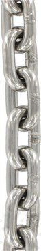 Цепь короткозвенная DIN 766 Ø8x24, нерж. сталь A4 - №2