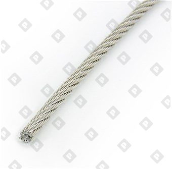 Трос ART 8382 (DIN 3060) Ø12 мм, конструкция 7х19, нерж. сталь А4 - №1