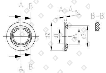 NFE 25-511 A4 8X16X1,4 - №3