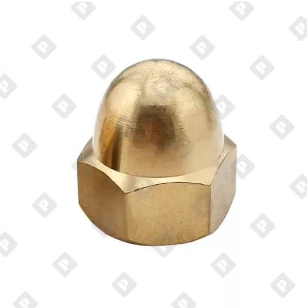 DIN 1587 M12 ЛАТ - №1