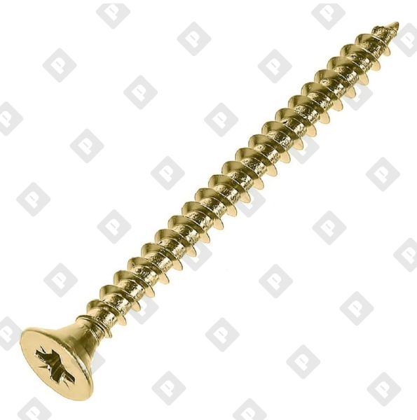 3.5x20 POZI желтый цинк - №1