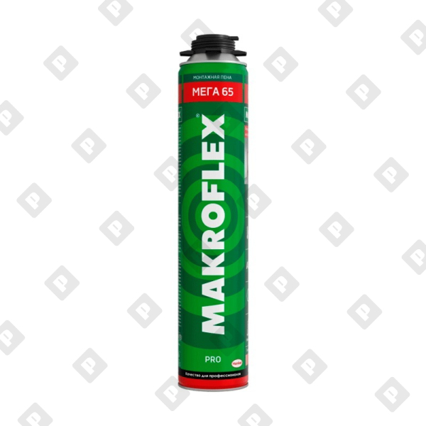 Пена монтажная Makroflex Mega 65 Pro, (0,85 л) - №1